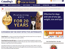 Tablet Screenshot of catandogs.net